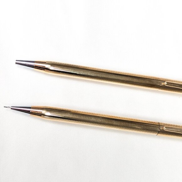 CROSS Pen and Pencil Set - Chevron Brand - Vintage - Picture 5 of 12